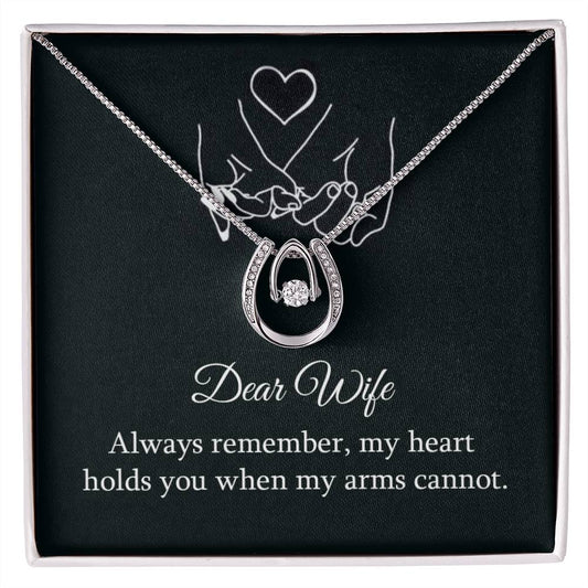 Dear Wife | Always Remember | Lucky In Love Necklace - WhatsInStore61