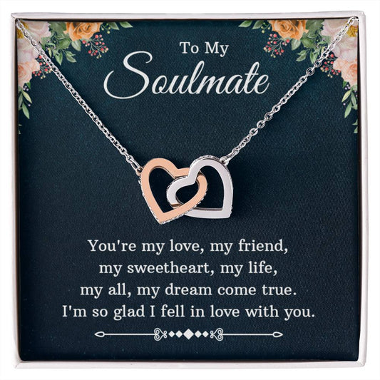 To My Soulmate | You Are My Love | Interlocking Hearts - WhatsInStore61