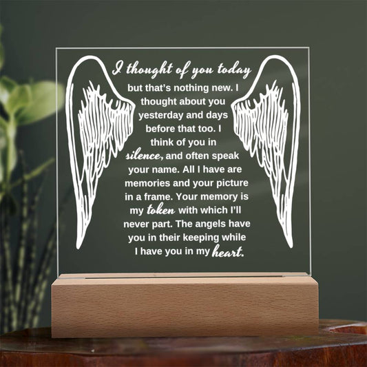 Gift for him, Gift for her, Gift for grandma, Gift for mom, Gift for daughter, Gift for granddaughter, Gift for grandpa, Gift for dad, Gift for son, Gift for grandson | You're In My Heart Memorial Gift